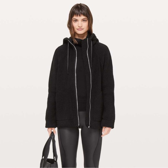 Lululemon So Sherpa Zip Jacket - Picture 1 of 8